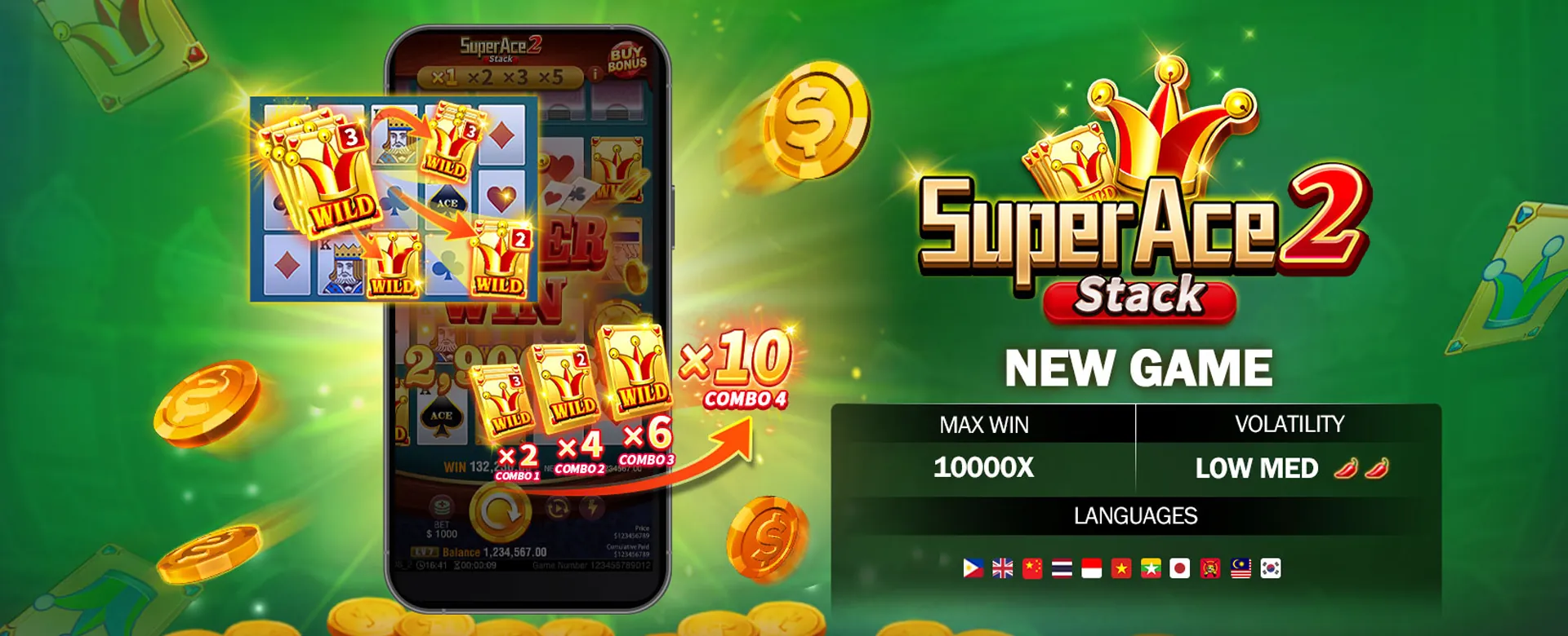 Dynamic background illustrating online gaming excitement